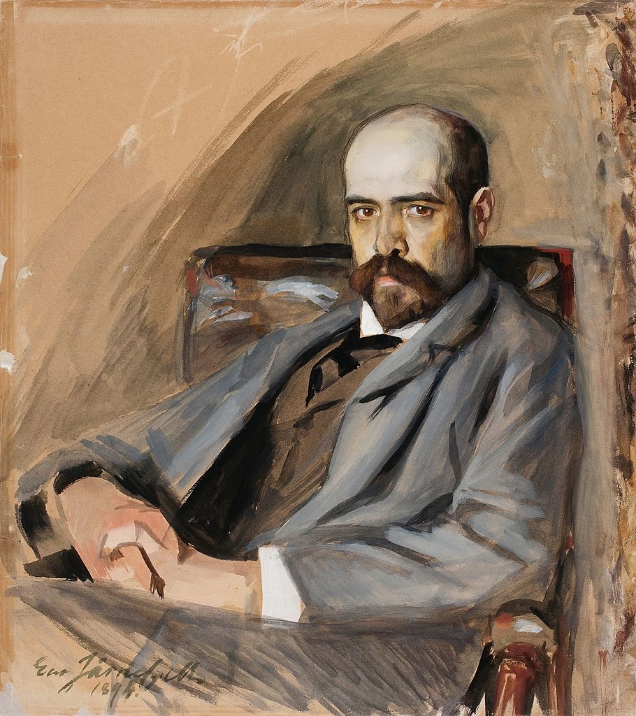 Eero Järnefelt - Ritratto di Gunnar Berndtson, Finnish National Gallery, Helsinki